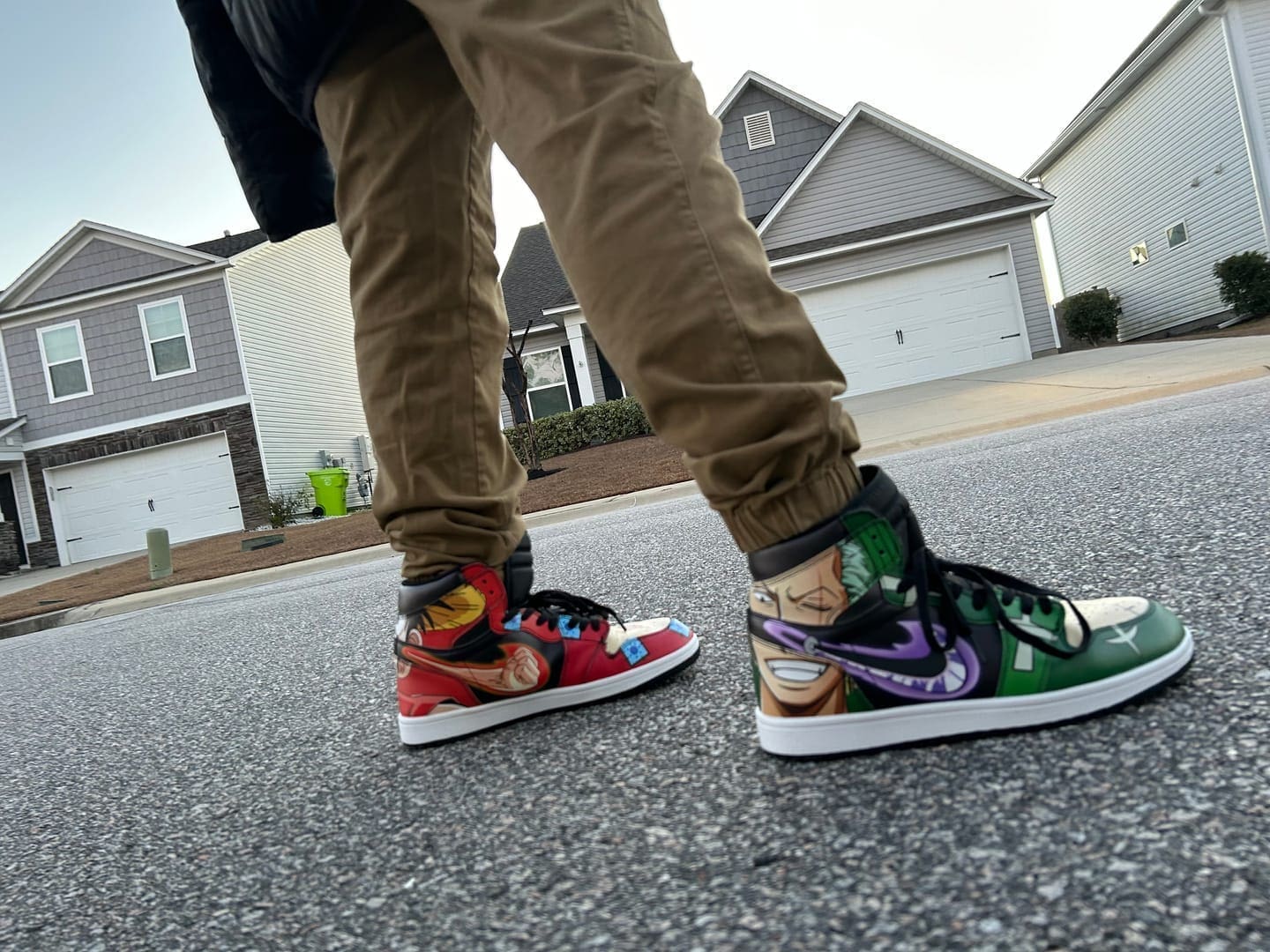 Roronoa Zoro Air Jordan 1 High Top Shoes SMZRAJ1 photo review