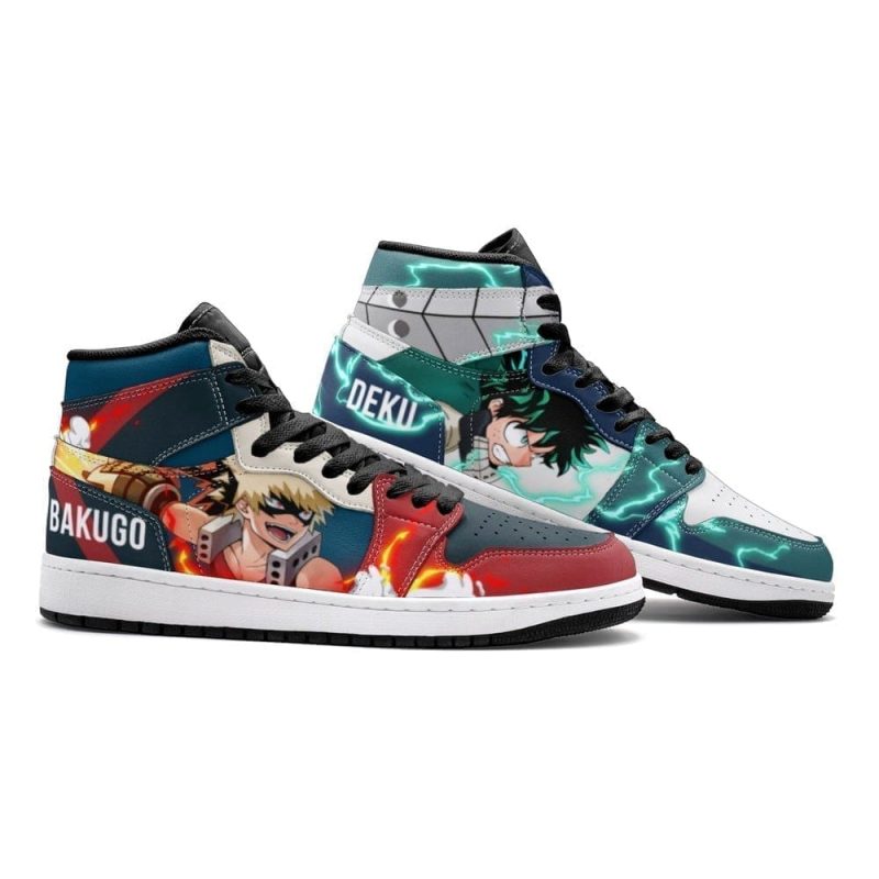 Deku-And-Bakugo-My-Hero-Air-Jordan-1-High-Top-Shoes-2