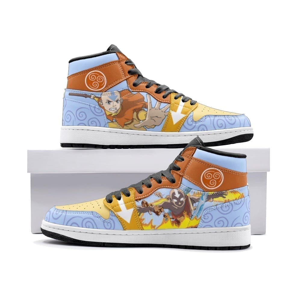 AAang Avatar Air Jordan 1 High Top Shoes SMAAAJ1