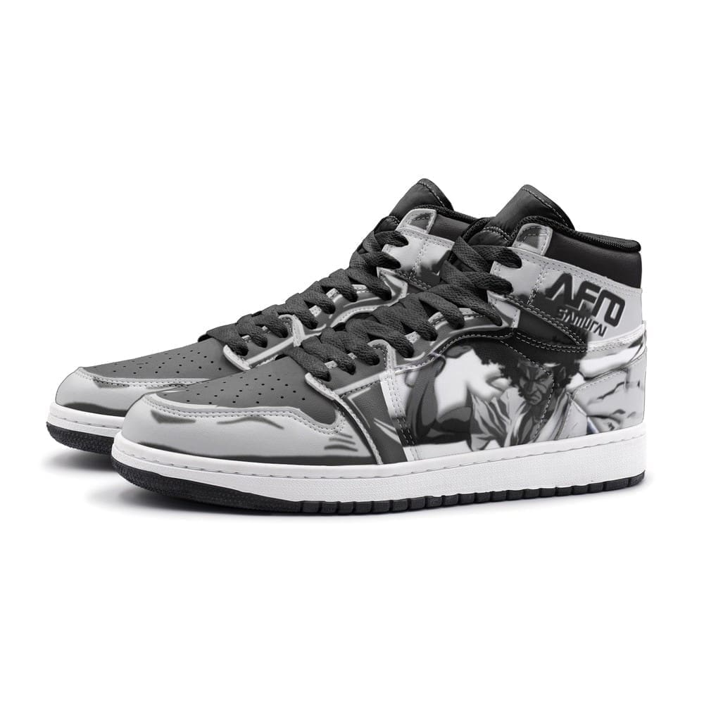 Afro Samurai Air Jordan 1 High Top Shoes SMASAJ1