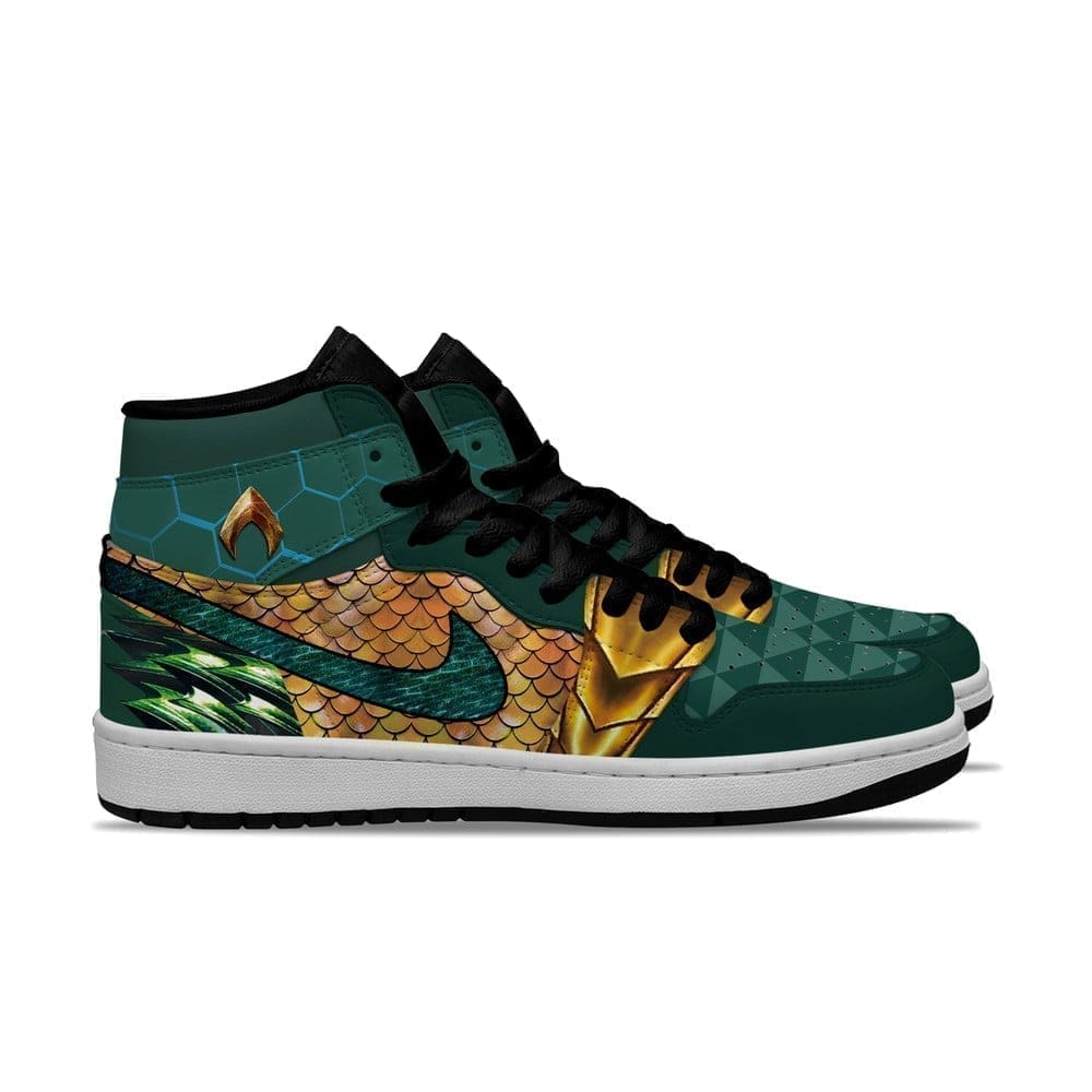 aquaman air jordan high top shoes