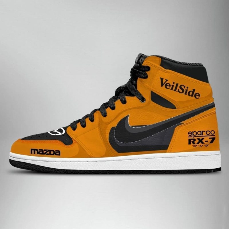 Fast and Furious Air Jordan 1 High Top Shoes SMFAFA12 - Image 2