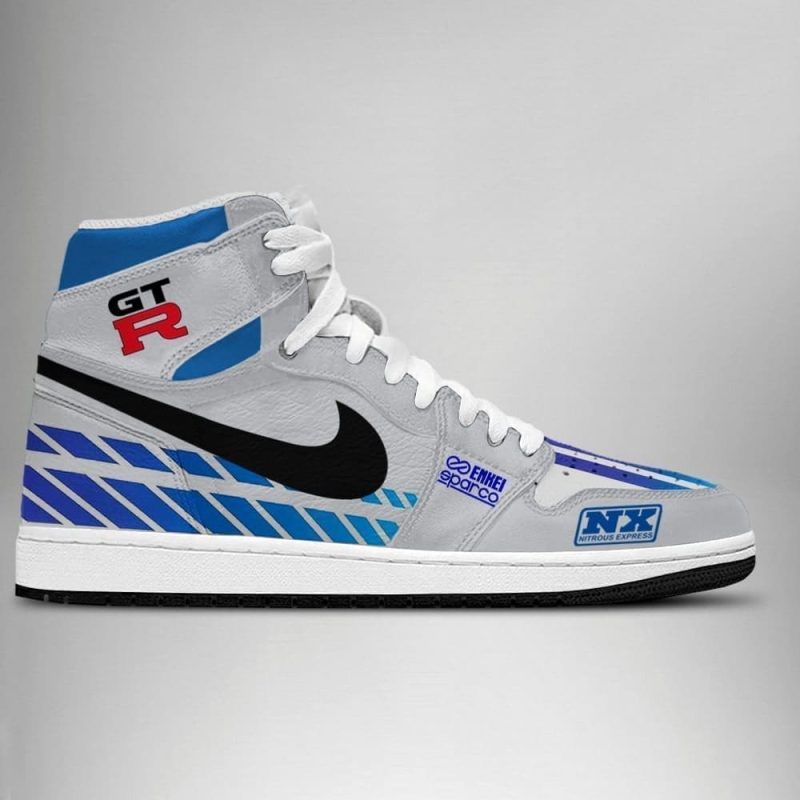 Fast and Furious Air Jordan 1 High Top Shoes SMFAFA7 - Image 3