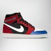 marvel miles morales spiderman air jordan high top sneaker 3 min