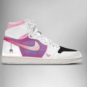 marvel spider man across the spider verse gwen stacy air jordan high top sneaker 1 2 min