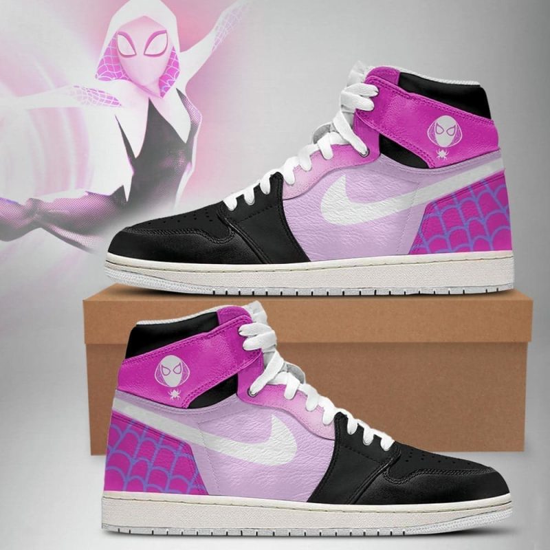 Gwen Stacy Air Jordan 1 High Top Shoes SMGSAJ4