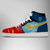 marvel spider man across the spider verse india spiderman air jordan high top sneaker 3 min