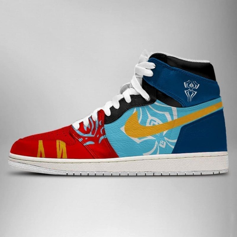 India Spider-Man Air Jordan 1 High Top Shoes SMISMA1 - Image 3