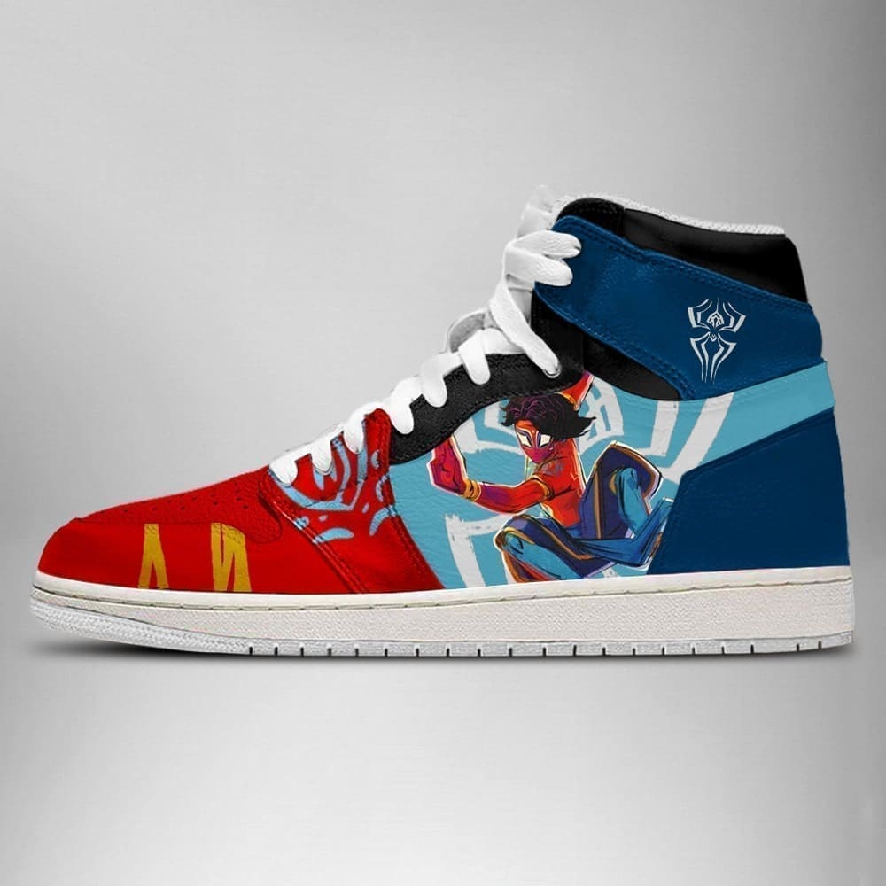 marvel spider man across the spider verse india spiderman high top sneaker 2 min