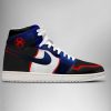 marvel spider man across the spider verse miles morales air jordan high top sneaker 3 2 min