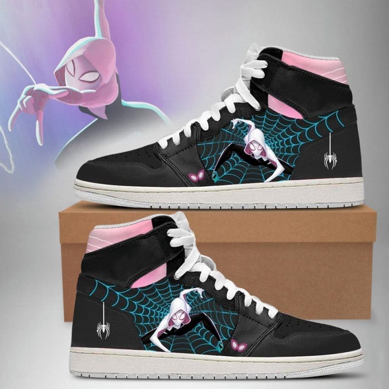 Gwen Stacy Air Jordan 1 High Top Shoes SMGSAJ5