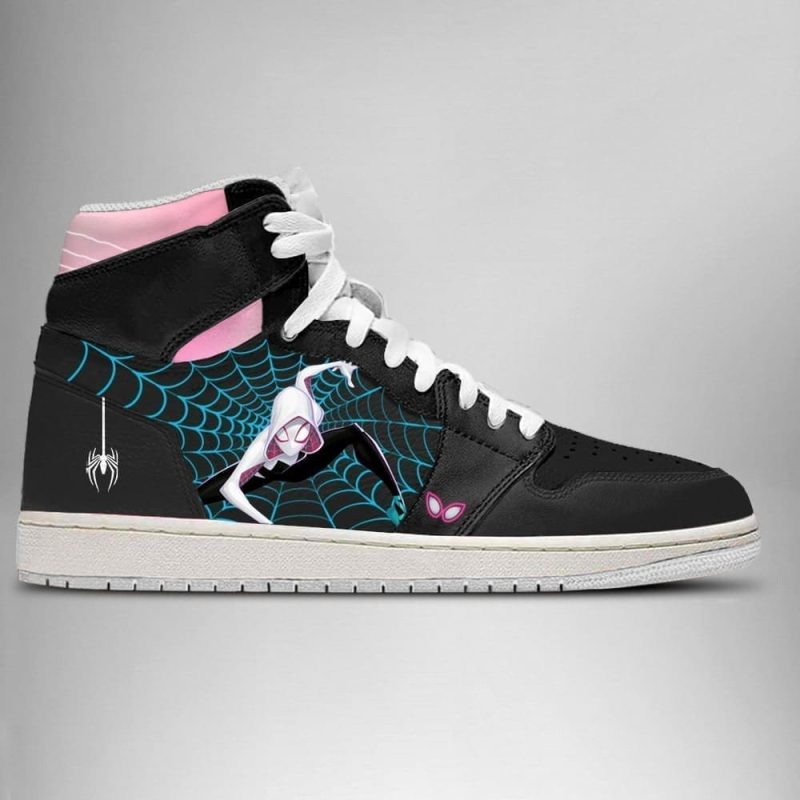 Gwen Stacy Air Jordan 1 High Top Shoes SMGSAJ5 - Image 2