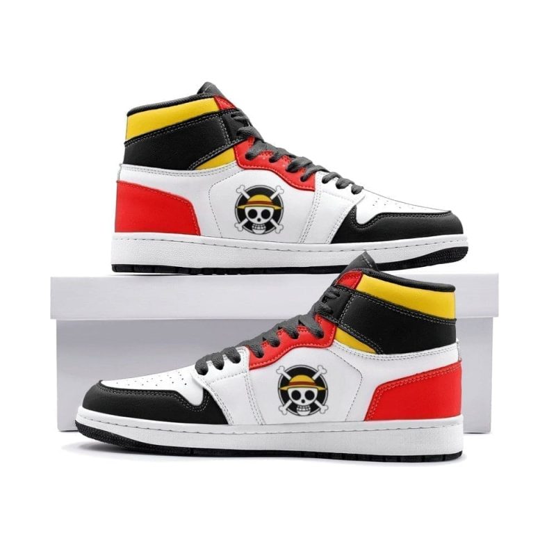 Monkey D. Luffy Air Jordan 1 High Top Shoes SMMDLA1