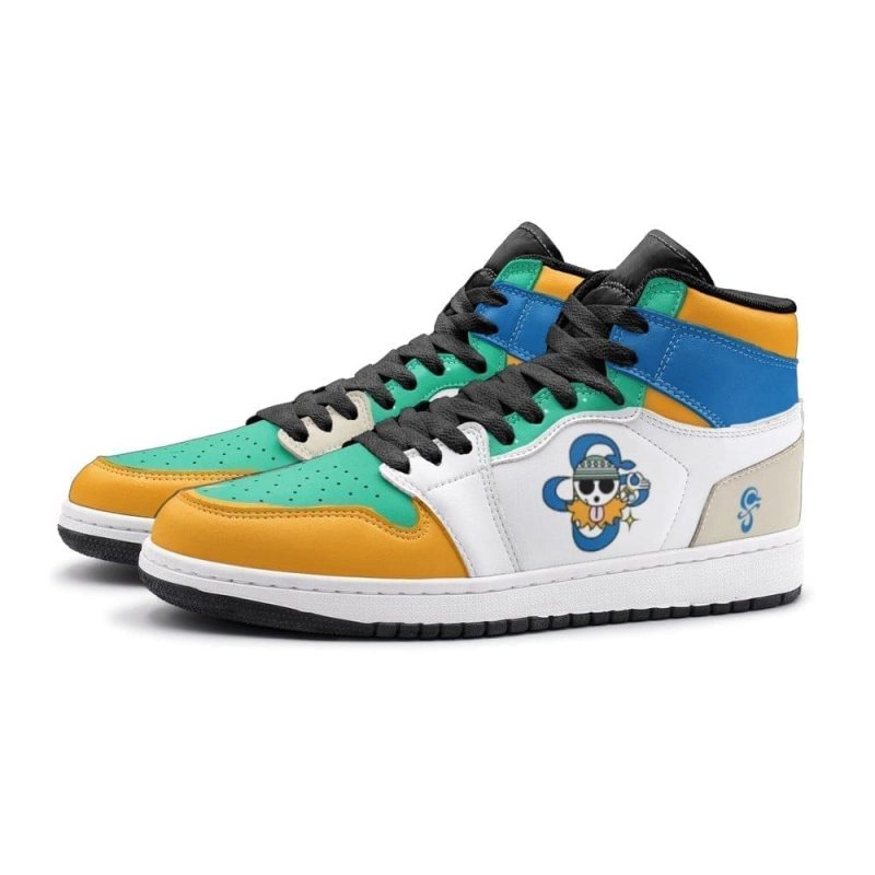 Nami One Piece Air Jordan 1 High Top Shoes SMNOPA1 - Image 3