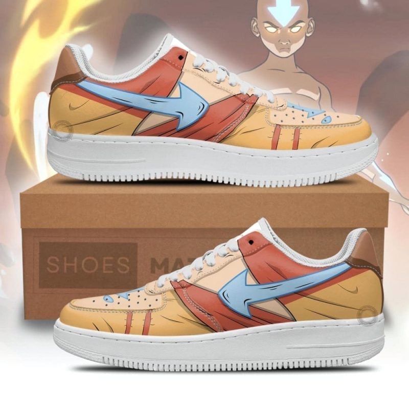 Aang Air Force 1 Shoes - Image 2