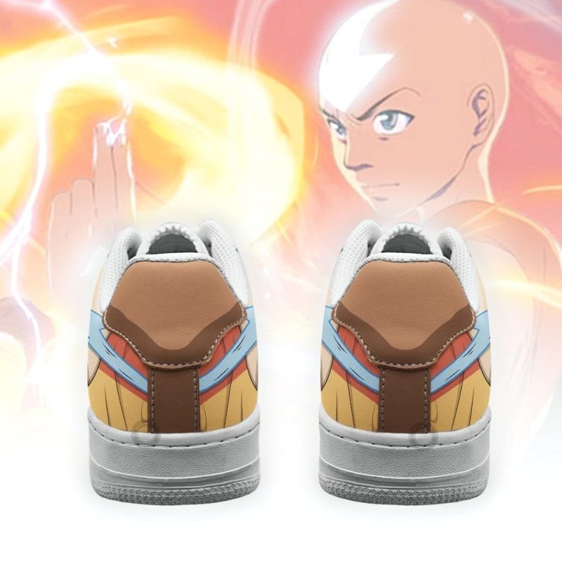 Aang Air Force 1 Shoes - Image 3