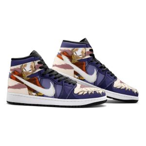 aang and katara avatar air jordan 1 high top shoes sm 2