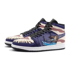 aang and katara avatar air jordan 1 high top shoes sm 3