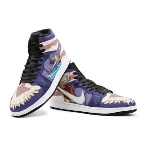 aang and katara avatar air jordan 1 high top shoes sm 4