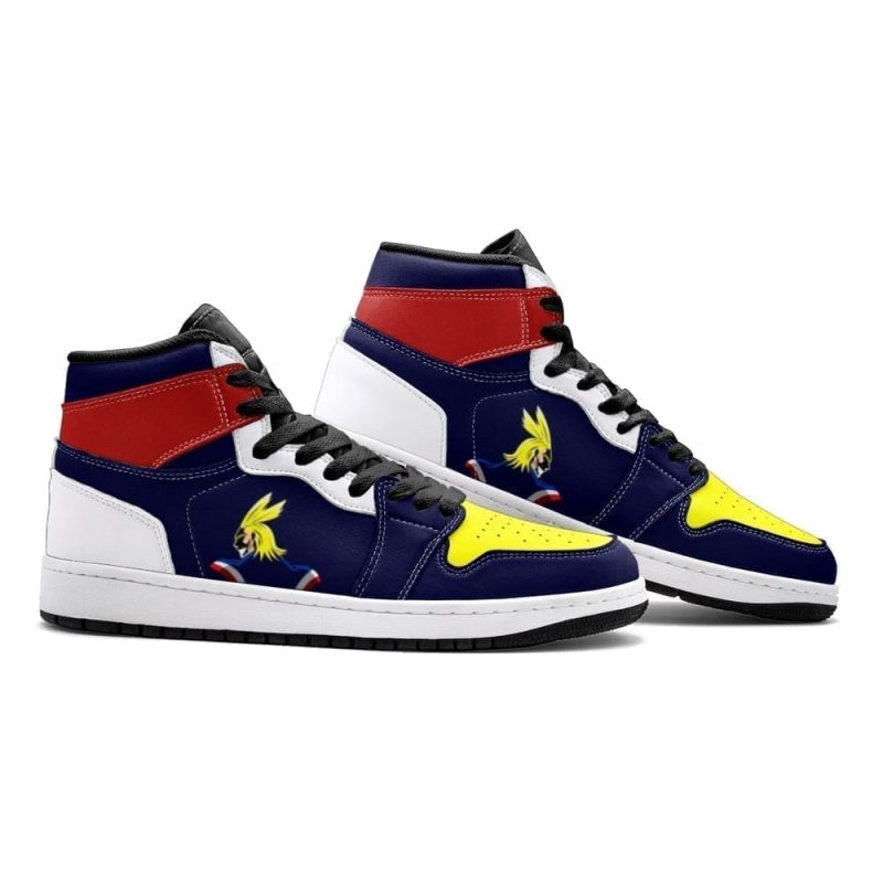 All Might My Hero Air Jordan 1 High Top Shoes SMAMMH1 - Image 2