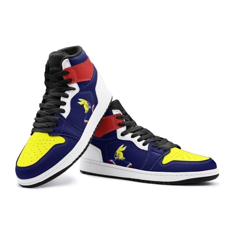 All Might My Hero Air Jordan 1 High Top Shoes SMAMMH1 - Image 4