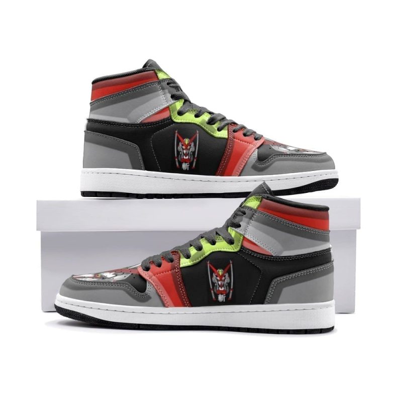 Astray Red Frame Gundam Air Jordan 1 High Top Shoes SMARFG1