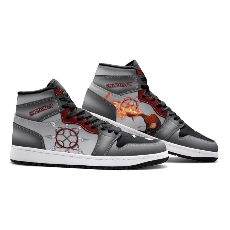 Axel Chakram Kingdom Hearts Air Jordan 1 High Top Shoes SMACKH1 - Image 4