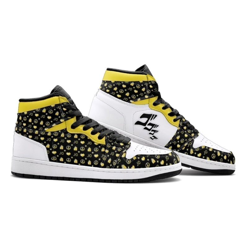 Bizarre Pattern Air Jordan 1 High Top Shoes SMBPAJ1 - Image 4