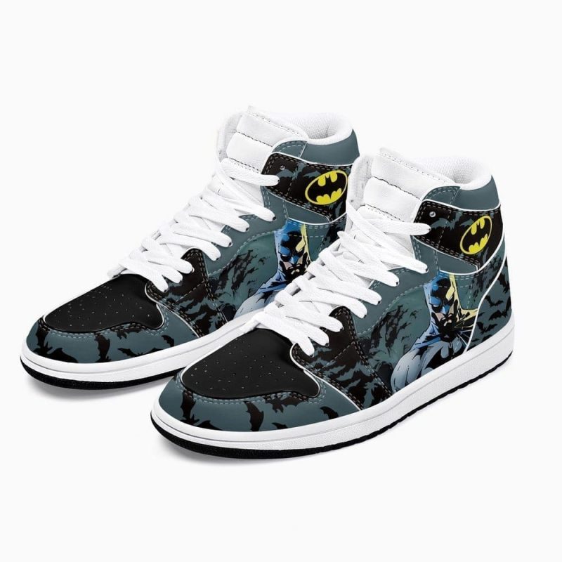 DC Batman Air Jordan 1 High Top Shoes