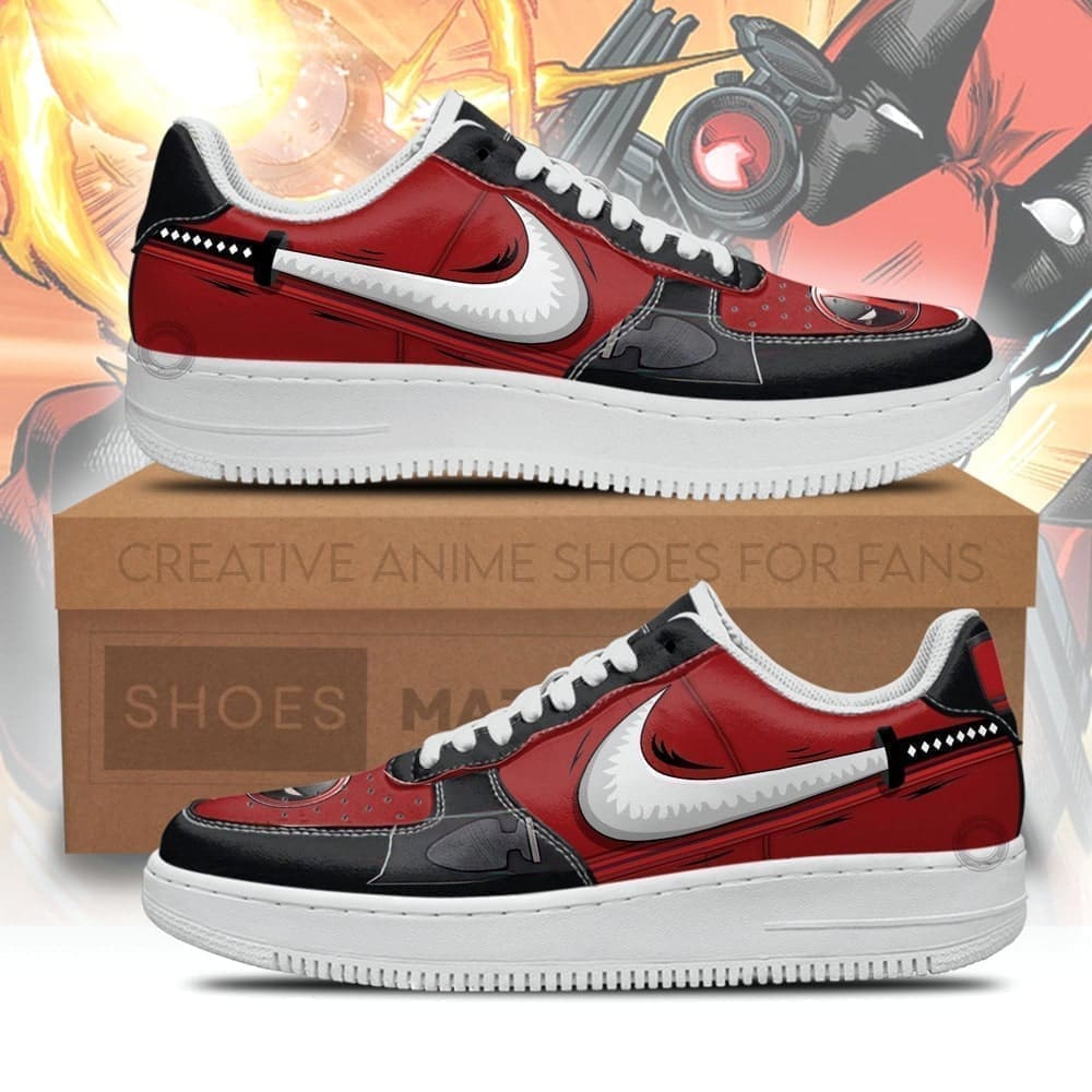 Celebrate Deadpool's Comeback with Stylish Custom Footwear