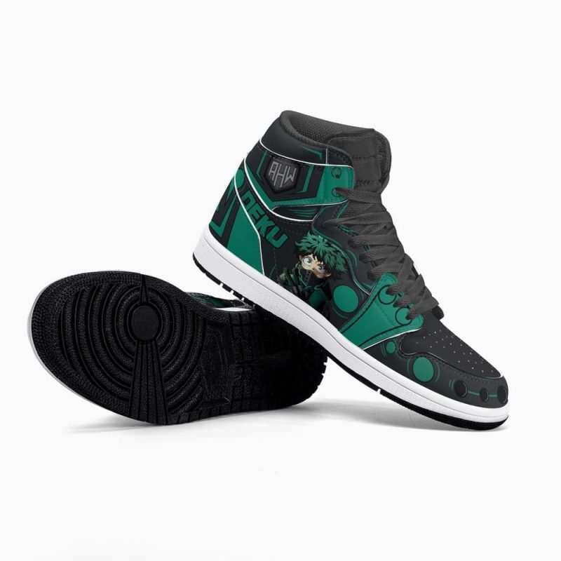 Deku WHA Air Jordan 1 High Top Shoes