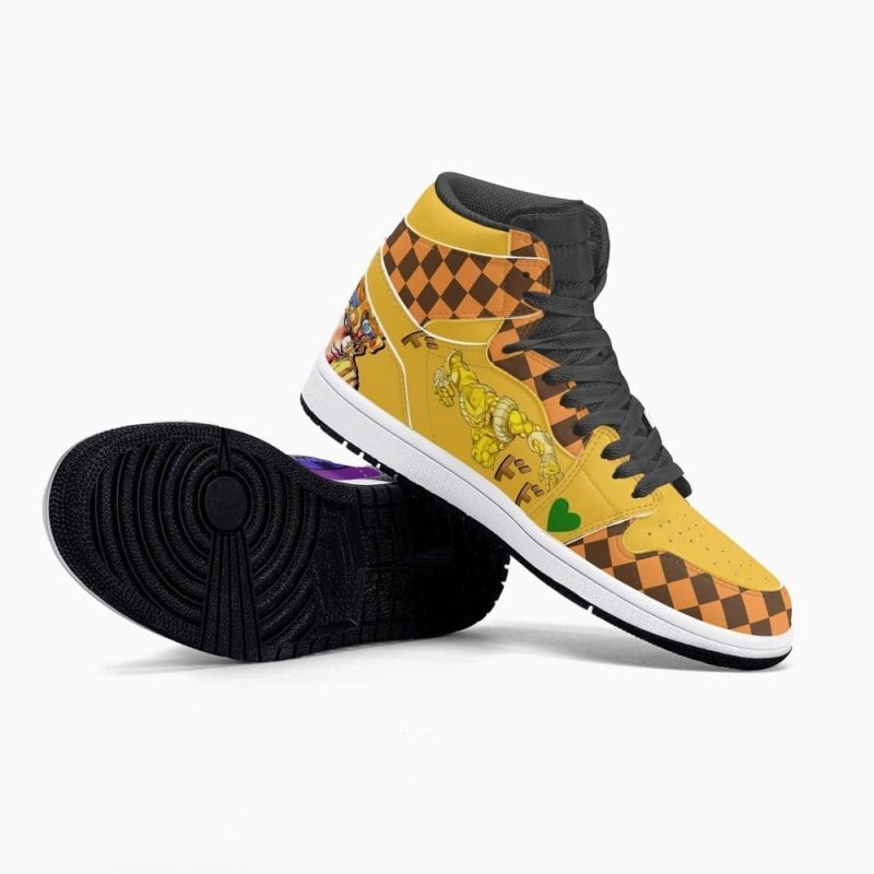 Dio Brando vs Jotaro Kujo Air Jordan 1 High Top Shoes