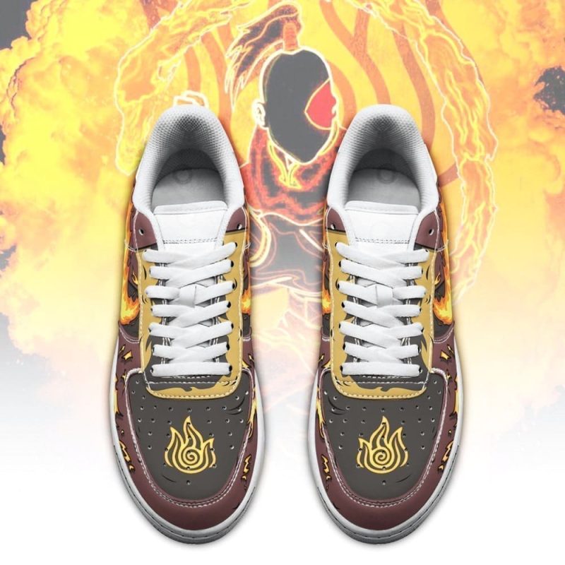 Fire Element Air Force 1 Shoes