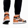 Go Cowboys Air Jordan 1 High Top Shoes