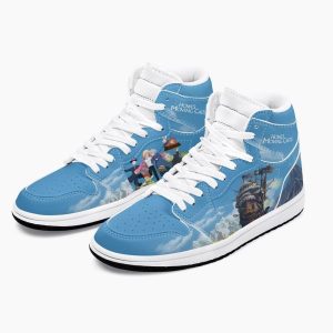 Howl's Moving Castle Air Jordan 1 High Top Shoes