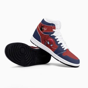 Marvel Spiderman Air Jordan 1 High Top Shoes Version 2