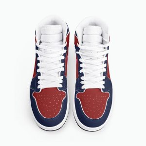 Marvel Spiderman Air Jordan 1 High Top Shoes Version 2