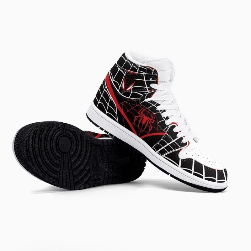 Marvel Spiderman Air Jordan 1 High Top Shoes Version 3