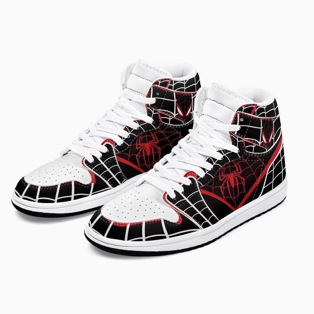 Marvel Spiderman Air Jordan 1 High Top Shoes Version 3