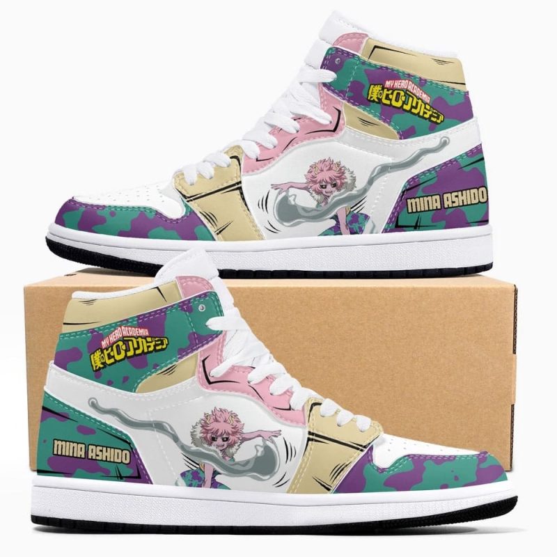 Mina Ashido Air Jordan 1 High Top Shoes