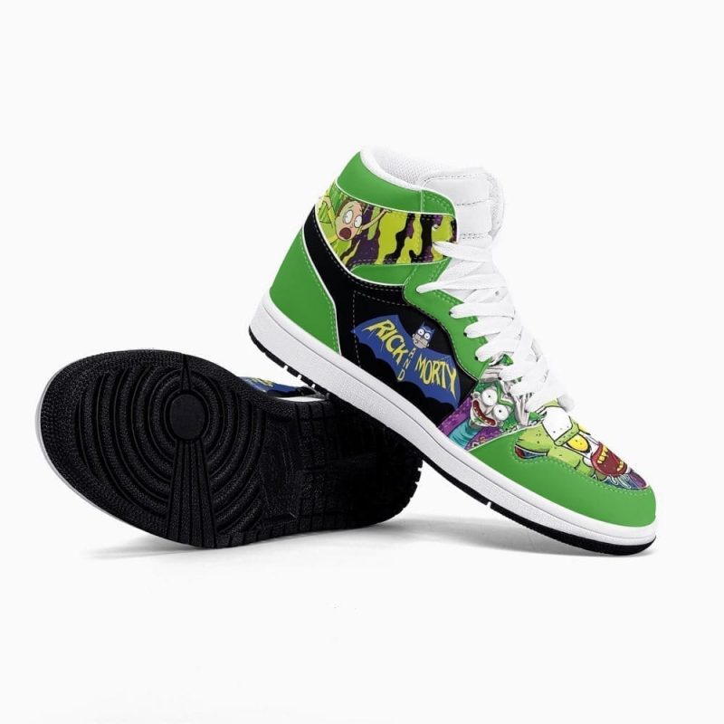 Rick and Morty Air Jordan 1 High Top Shoes