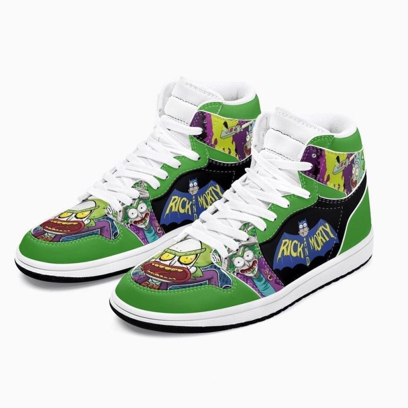 Rick and Morty Air Jordan 1 High Top Shoes