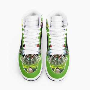Rick and Morty Air Jordan 1 High Top Shoes
