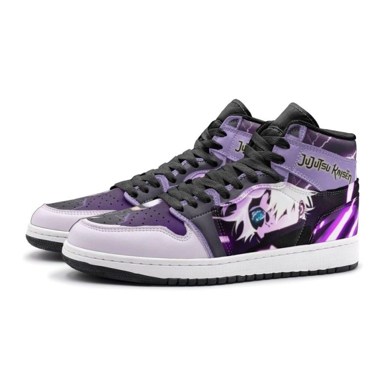 Satoru Gojo Sorcery Fight Air Jordan 1 High Top Shoes SMSGSF1 - Image 3