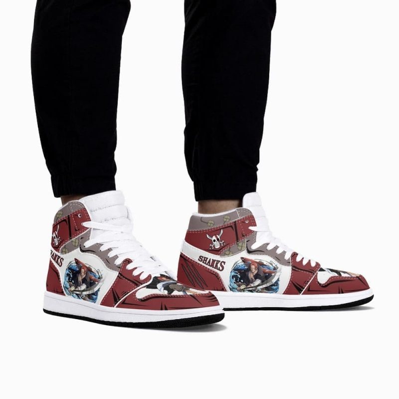 Shanks One Piece Air Jordan 1 High Top Shoes SMSOPA1 - Image 2