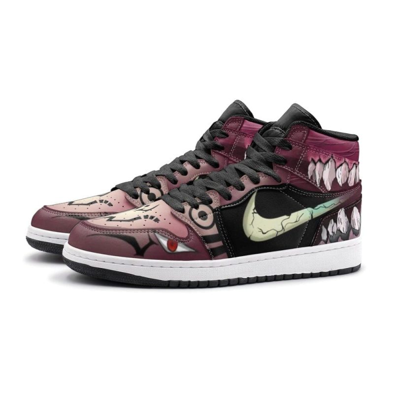 Sukuna Teeth Sorcery Fight Air Jordan 1 High Top Shoes SMSTSF1 - Image 3