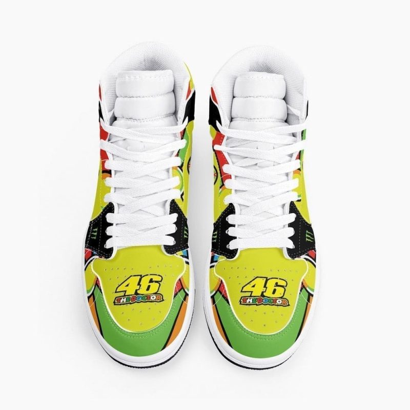 Valentino Monster Air Jordan 1 High Top Shoes SMVMAJ1 - Image 4