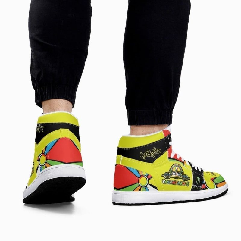 Valentino Monster Air Jordan 1 High Top Shoes SMVMAJ1 - Image 5