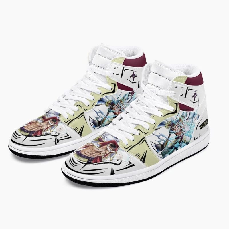 Whitebeard Air Jordan 1 High Top Shoes SMWAJH1 - Image 3