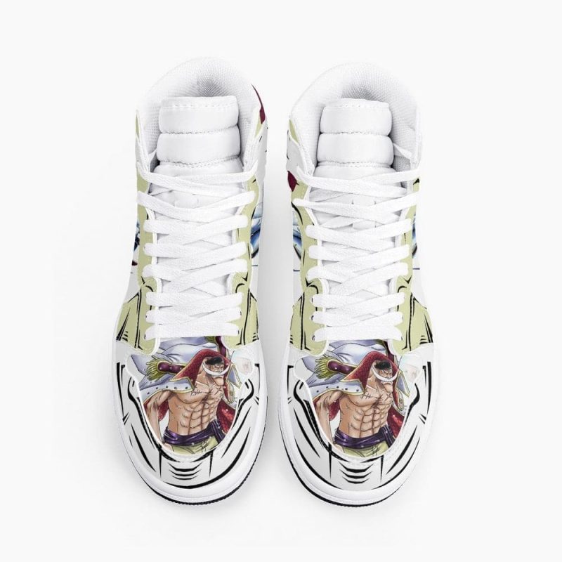 Whitebeard Air Jordan 1 High Top Shoes SMWAJH1 - Image 5